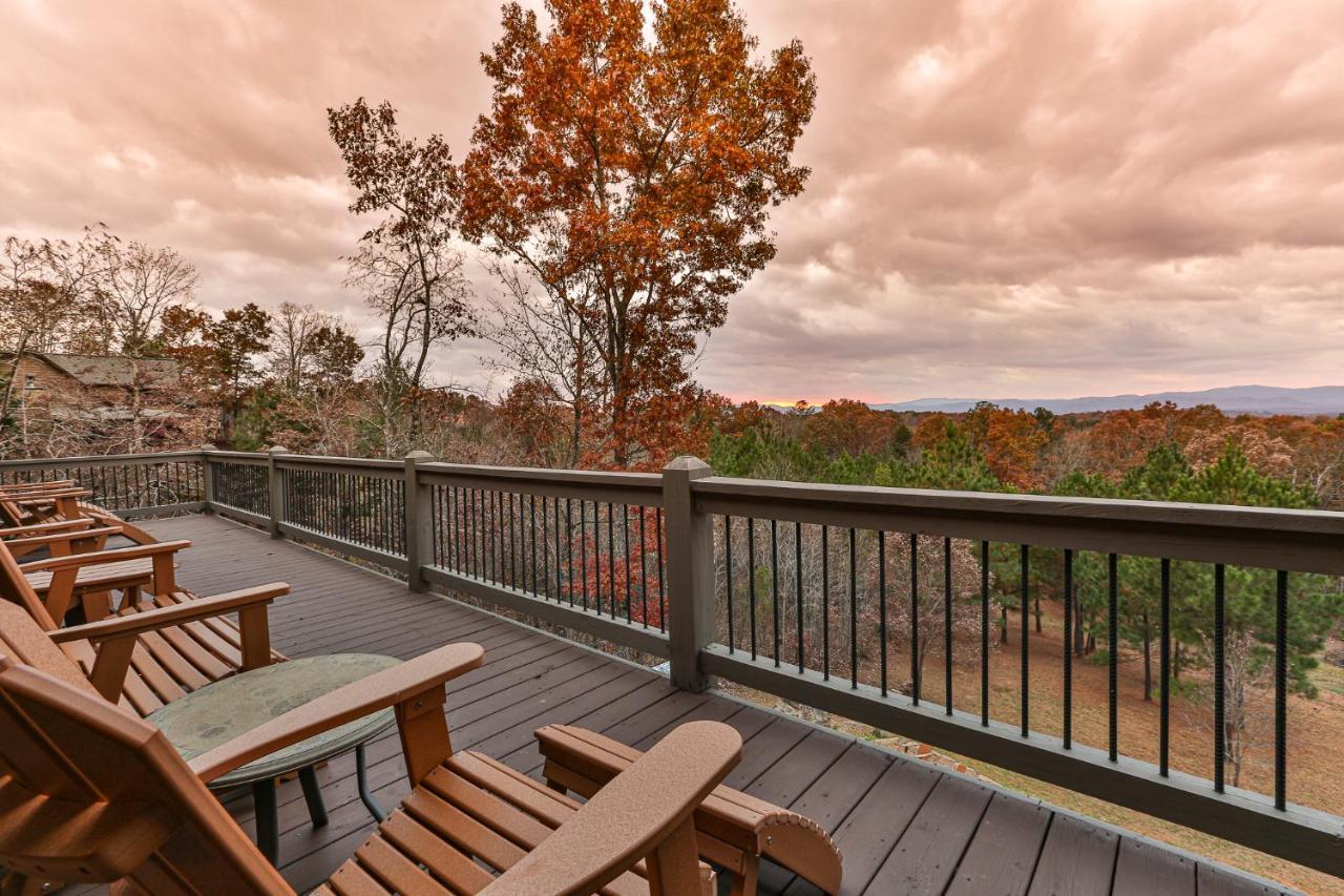 Eagles Crest - Long Range Layered Mountain Views In Peaceful Neighborhood! Villa Mineral Bluff Buitenkant foto