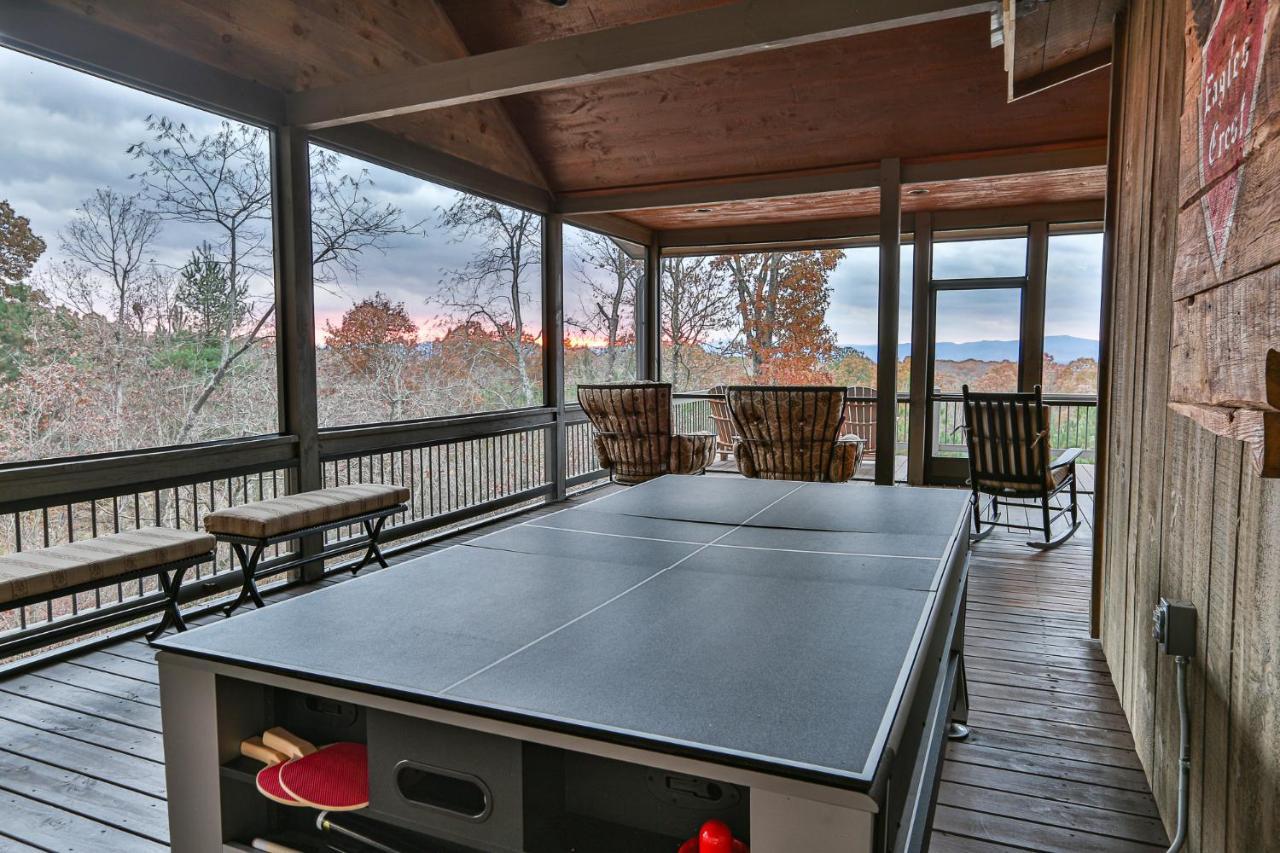 Eagles Crest - Long Range Layered Mountain Views In Peaceful Neighborhood! Villa Mineral Bluff Buitenkant foto