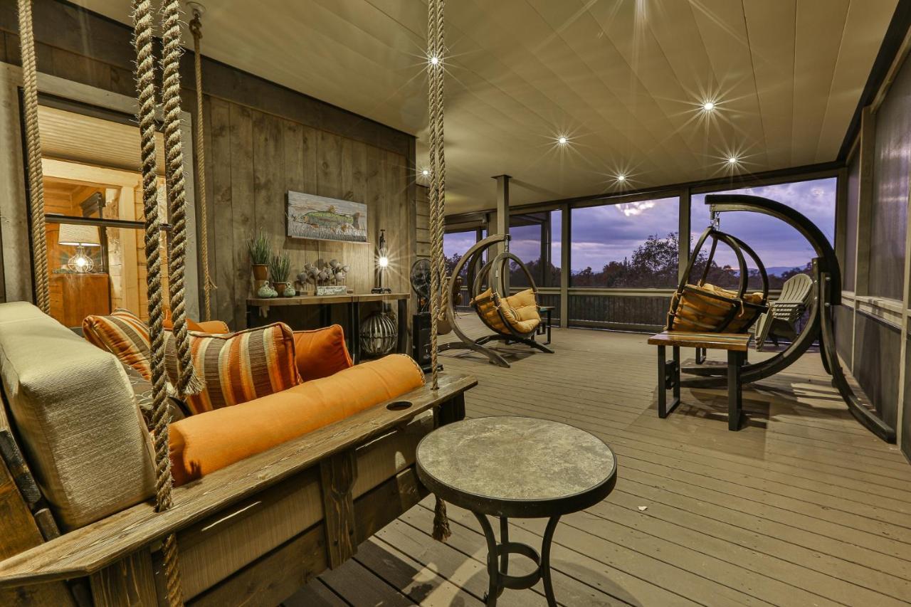 Eagles Crest - Long Range Layered Mountain Views In Peaceful Neighborhood! Villa Mineral Bluff Buitenkant foto