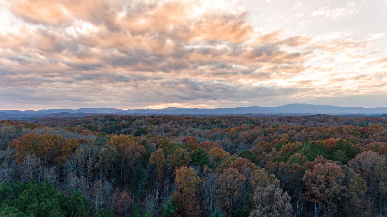 Eagles Crest - Long Range Layered Mountain Views In Peaceful Neighborhood! Villa Mineral Bluff Buitenkant foto