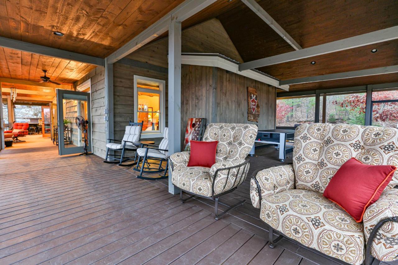 Eagles Crest - Long Range Layered Mountain Views In Peaceful Neighborhood! Villa Mineral Bluff Buitenkant foto