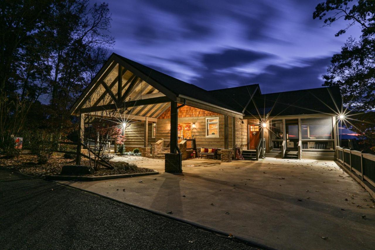 Eagles Crest - Long Range Layered Mountain Views In Peaceful Neighborhood! Villa Mineral Bluff Buitenkant foto